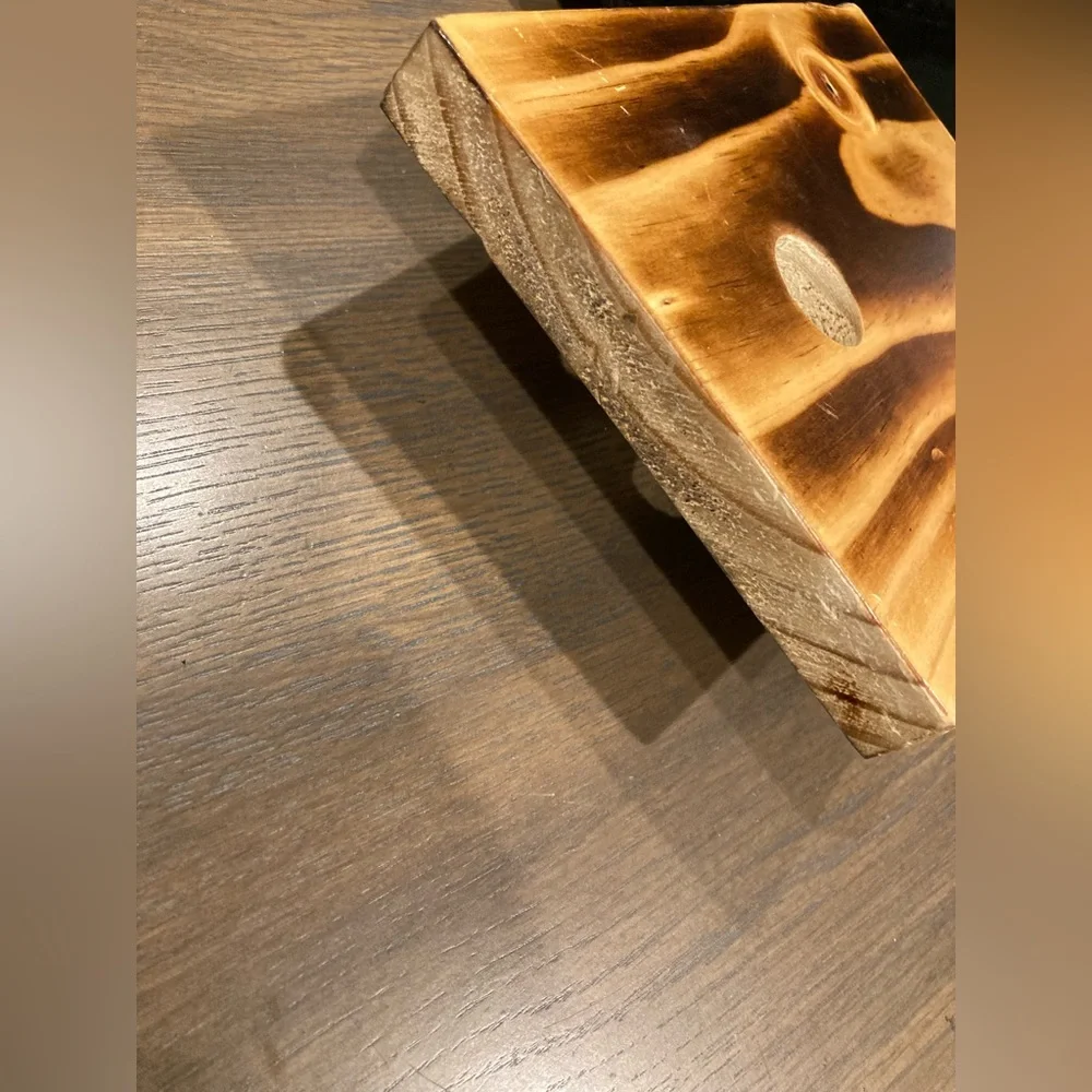 Wood for Rustic Toilet Paper Holder